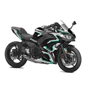 Kit Autocollants compatible avec Kawasaki Ninja 650 2020 - 2026 - MXPKAD18653