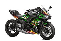 Kit adesivi compatibile con Kawasaki Ninja 650 2020 - 2026 - MXPKAD18649