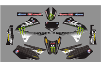 Sticker set compatible with per KAWASAKI DTX 250 2008 - 2018 - MXPKAD18701
