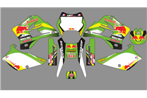 Kit adesivi compatibile con per KAWASAKI KDX 200 220 1995 - 2008 - MXPKAD18740