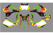 Sticker set compatible with per KAWASAKI KDX 200 220 1995 - 2008 - MXPKAD18738