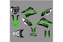 Sticker set compatible with per KAWASAKI KLX 110 2010 - 2020 - MXPKAD18755