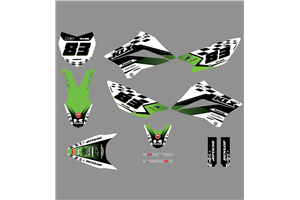 Kit de pegatinas compatible con per KAWASAKI KLX 110 2010 - 2020 - MXPKAD18747