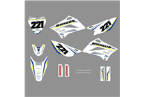 Sticker set compatible with per KAWASAKI KLX 110 2010 - 2020 - MXPKAD18742