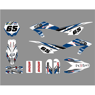 Sticker set compatible with per HUSQVARNA CR 65 2012 - 2015 - MXPKAD18757