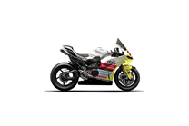 Painted street fairings in abs compatible with Ducati Panigale V4 V4S 2025 - MXPCAV17593