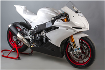 Carenage Racing Peint Aprilia RSV4 2015 - 2020 + autocollants gratuitemente Black White - MXPCRV5949