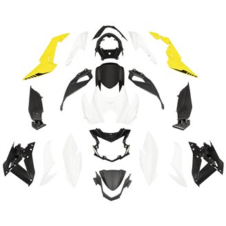 Painted street fairings in abs compatible with Suzuki Gsx S750 2017 - 2022 -MXPCAV18829