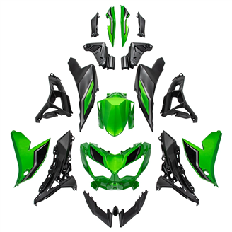Carenados en abs pintados para la calle compatible con Kawasaki KLE650 Versys&nbsp;2022-2025 - MXPCAV7485