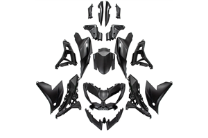 Lackierte Straße Verkleidung auf ABS kompatibel mit Kawasaki KLE650 Versys&nbsp;2022-2025 - MXPCAV18334