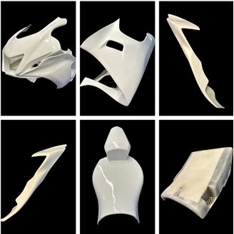 Yamaha R7 2021 - 2024 fairings in 5 Pieces without front fender - MXPCRD17613