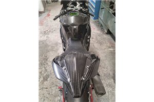 Carenado en Fibra de Carbonio Kawasaki Zx10R 2016 - 2020 de calidad compledo de guardabarros y colin Pista - MXPCCB18845