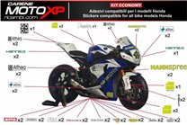Kit adesivi compatibile con Honda Cbr 1000 RR 2020 - 2022 - MXPKAD13331