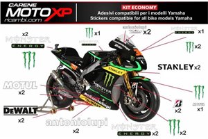 Kit Autocollants compatible avec Yamaha R6 2017 - 2022 - MXPKAD11378