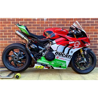 Lackierte Rennverkleidung Ducati Panigale V4 V4S 2020 - 2021 - MXPCRV17997