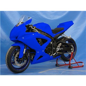 Lackierte Rennverkleidung Suzuki Gsxr 600/750 2008 -2010 mit 2 Farben + frei Grafiken - MXPCRV5713