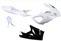 Painted Race Fairings Suzuki Gsxr 600/750 2006 -2007 in 2 Colours like the picture - MXPCRV5710