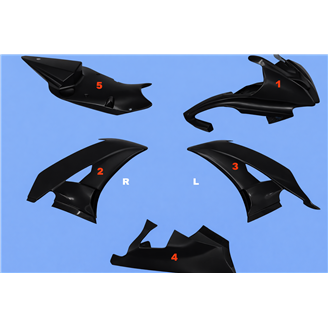 Painted Race Fairings Yamaha R6 2008 - 2016 - MXPCRV5410