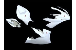 Lackierte Rennverkleidung Yamaha R1 2004 - 2006 mit 2 Farben - MXPCRV5823