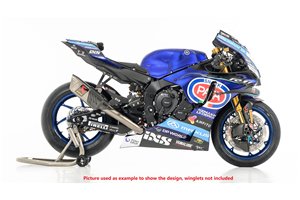 Lackierte Rennverkleidung Yamaha R1 2015 - 2019 - MXPCRV18991