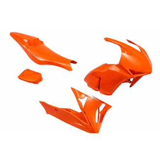 Lackierte Rennverkleidung Honda Cbr 1000 RR 2012 - 2016 mit 2 Farben + frei Grafiken - MXPCRV5767