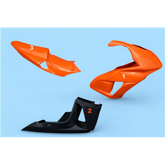 Carenage Racing Peint Honda Cbr 1000 RR 2006 - 2007 - MXPCRV5760