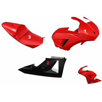 Carenado Racing Pintado Honda Cbr 600 RR 2013 - 2018 - MXPCRV5790