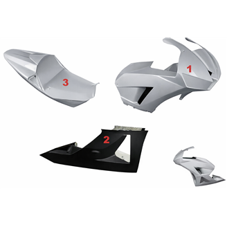 Carenado Racing Pintado Honda Cbr 600 RR 2013 - 2018 - MXPCRV5788