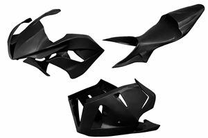 Lackierte Rennverkleidung Honda Cbr 600 RR 2009 - 2012 - MXPCRV5779