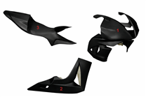 Painted Race Fairings Honda Cbr 600 RR 2007 - 2008 - MXPCRV5773