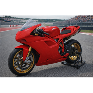 Carene verniciate Racing Rosso Senza Adesivi - MXPCRV5411