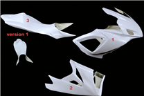 Race Package Suzuki Gsxr 600/750 2006 - 2007 : racing fairings + Fasteners - MXPCRD11604