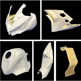 Race-Paket Kawasaki Ninja ZX4-RR 2024 - 2026 : Verkleidungen + Schnellverschluss - MXPCRD17446