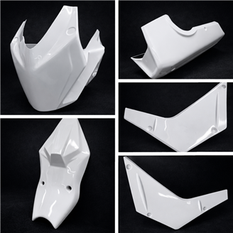 KTM RC390 2022 - 2024 race Fairings without Front Fender - MXPCRD14309