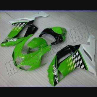 Painted street fairings in abs compatible with Kawasaki ZX6R 2007 - 2008 - MXPCAV3045