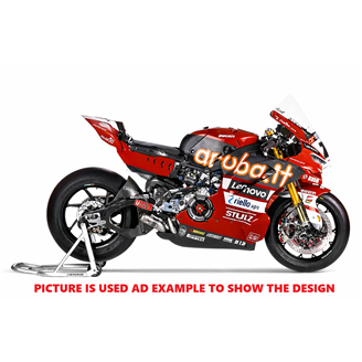 Painted street fairings in abs compatible with Ducati Panigale V4R 2026 - MXPCAV19052