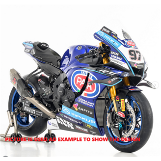 Lackierte Rennverkleidung Yamaha R1 2015 - 2019 - MXPCRV19054