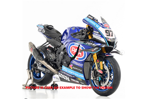 Lackierte Rennverkleidung Yamaha R1 2015 - 2019 - MXPCRV19054