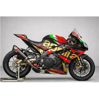 Carenado Racing Pintado Aprilia RSV4 2015 - 2020 tornillos rapidos gratis- MXPCRV14233