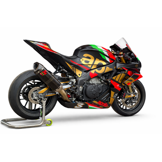 Lackierte Rennverkleidung Aprilia RSV4 2015 - 2020 Schnellverschlüsse frei - MXPCRV14233