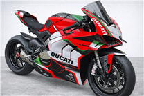 Lackierte Rennverkleidung Ducati Panigale V4 V4S 2020 - 2021 Fluo- MXPCRV17534