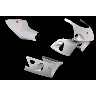 Suzuki GsxR 600/750 1996 - 1999 Fairings without Front Fender - MXPCRD19082