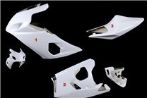 carenado Suzuki GsxR 600/750 2004 - 2005 sin guardabarros Racing - MXPCRD19084