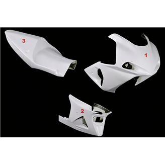 carenado Suzuki GsxR 1000 2001 2002 sin guardabarros Racing - MXPCRD19087