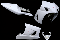 Verkleidungen Suzuki GsxR 1000 2003 2004 ohne Kotflugel Racing - MXPCRD19038