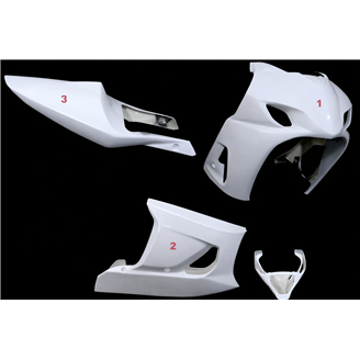 Carénages Suzuki GsxR 1000 2003 2004 sans Pare-boue Racing - MXPCRD19038