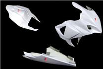 Verkleidungen Suzuki Gsxr 1000 2007 2008 ohne Kotflugel - MXPCRD19090