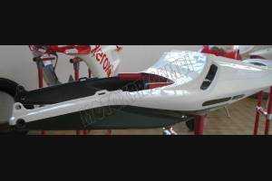 Lackierte Straße Verkleidung auf ABS kompatibel mit Honda CBR 600 RR 2003 - 2004 - MXPCAV3056