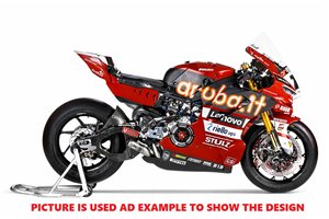 Painted Race Fairings Ducati Panigale V4 V4S 2020 - 2021 - MXPCRV19117