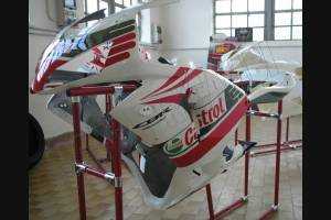 Lackierte Straße Verkleidung auf ABS kompatibel mit Honda CBR 600 RR 2005 - 2006 - MXPCAV3057